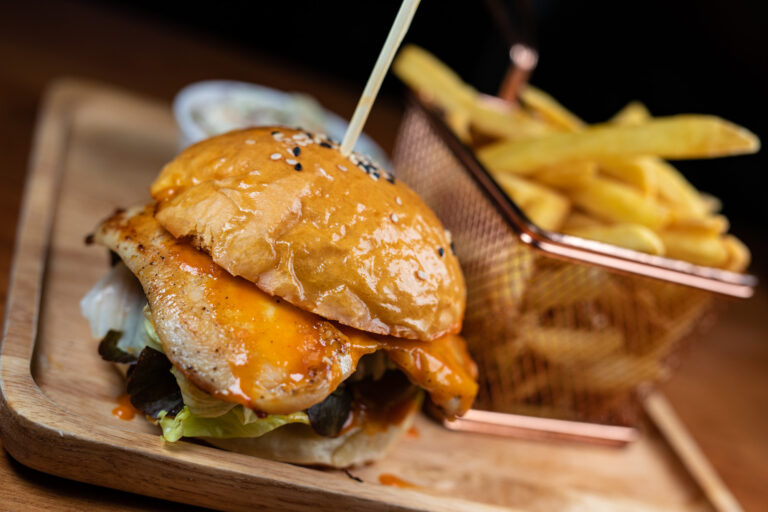 Photo of Buffalo chicken burger