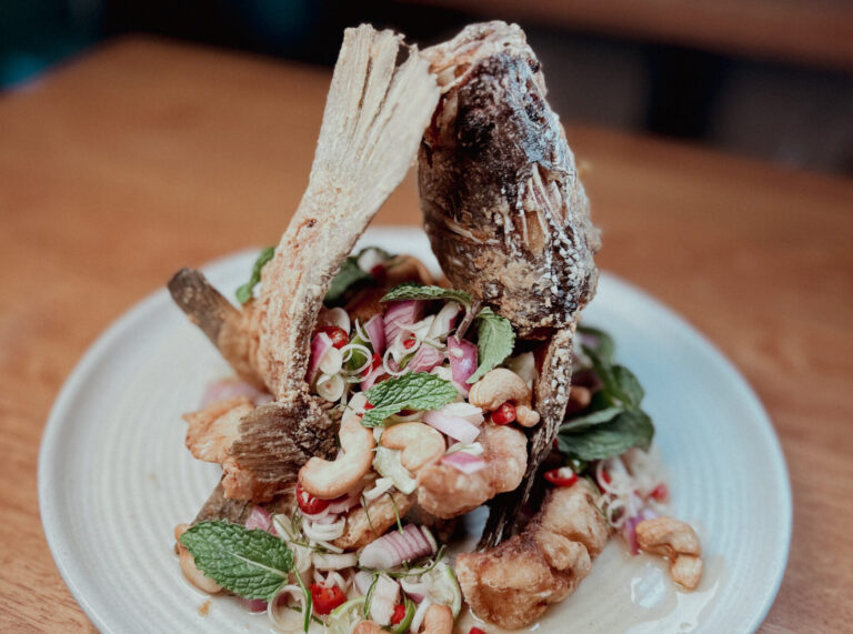 Photo of Deep fried sea bass