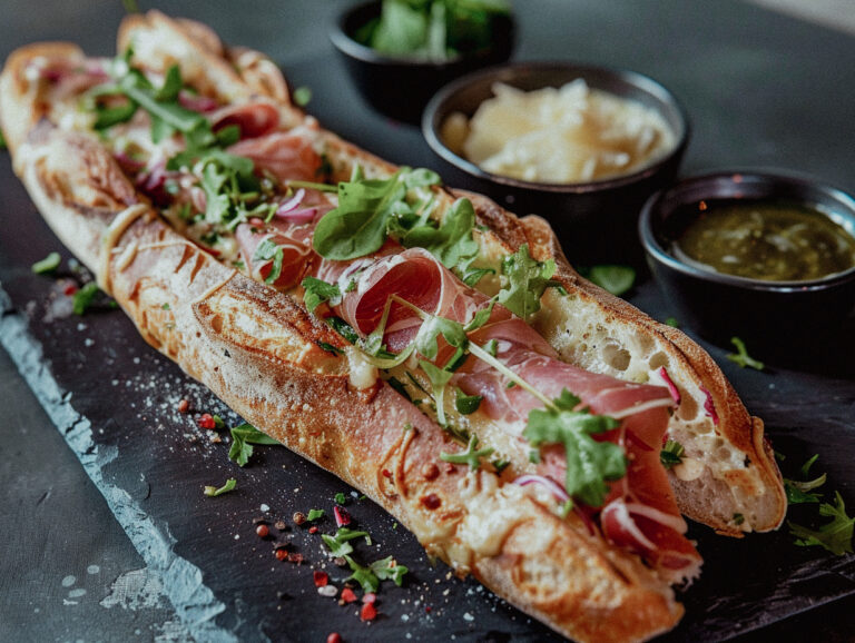 Photo of Ham & cheese baguette