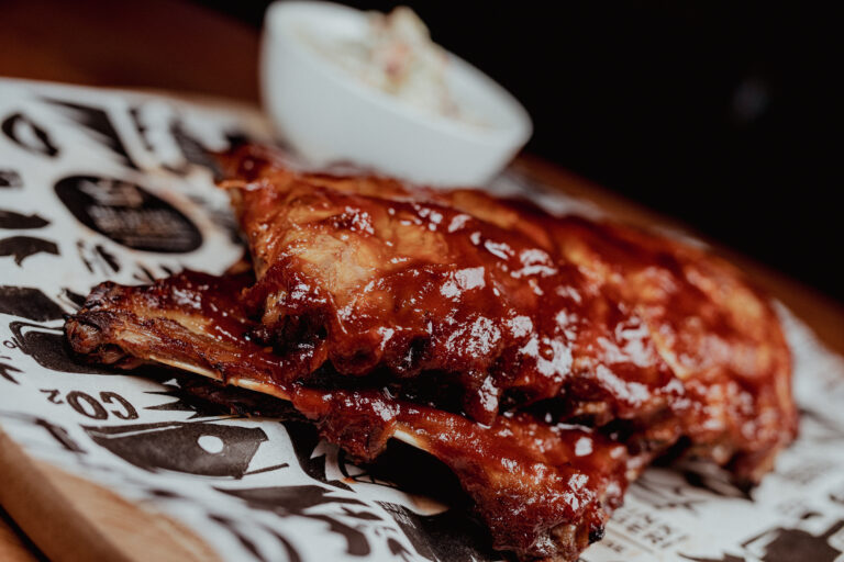 Photo of 7-bone half rack of ribs