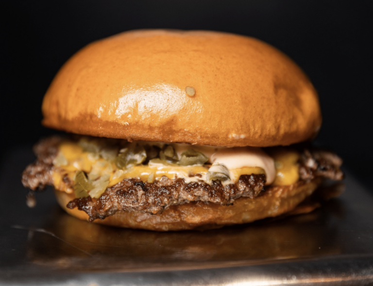 Photo of Single smash cheese burger